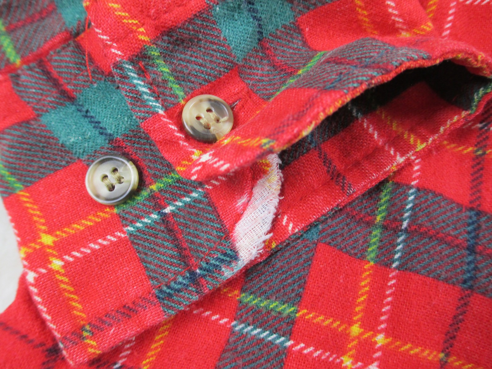 VINTAGE Northwest Territory Shirt Mens Medium Red Flannel Shacket Chore Quilted* gallery