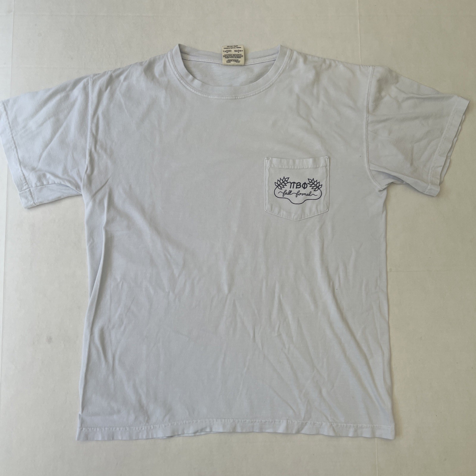 Official Pi Beta Phi Sorority Fall Formal VW Van Beach Sunset Shirt Medium Vtg. gallery