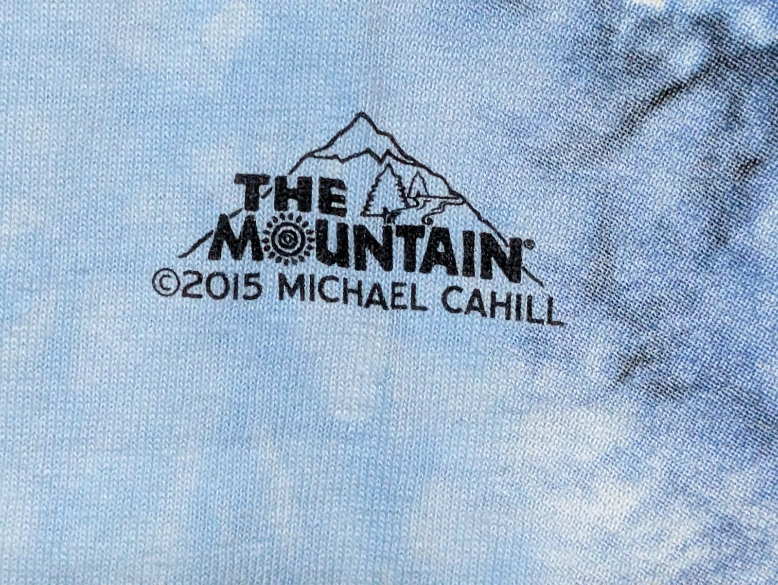 The Mountain Mens T-shirt Blue "Gator Splash" Alligator Retired Logo XL #5979 gallery