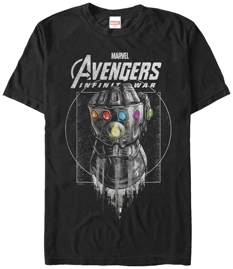 Avengers Infinity War T-Shirt 180 GSM | 100% Cotton DTG Print
