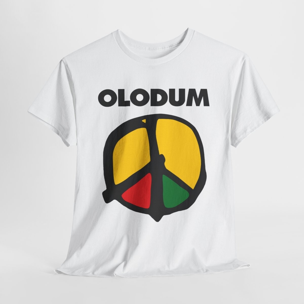 Olodum T Shirt, Retro White Unisex Graphic Tee, Unisex shirt gallery