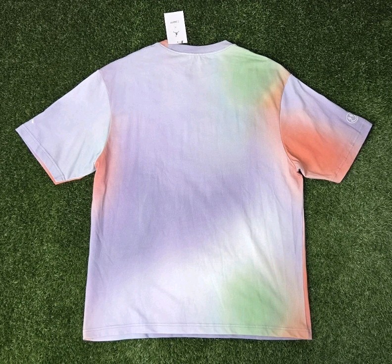 Jordan x J Balvin T Shirt - Size L - Pink Glaze (FJ6141-630) Medellin Sunset NEW gallery