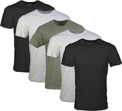 Gildan (5-pack) Bulk Solid Ultra Cotton Short Sleeve Blank Tee T-Shirt S-XL 5000