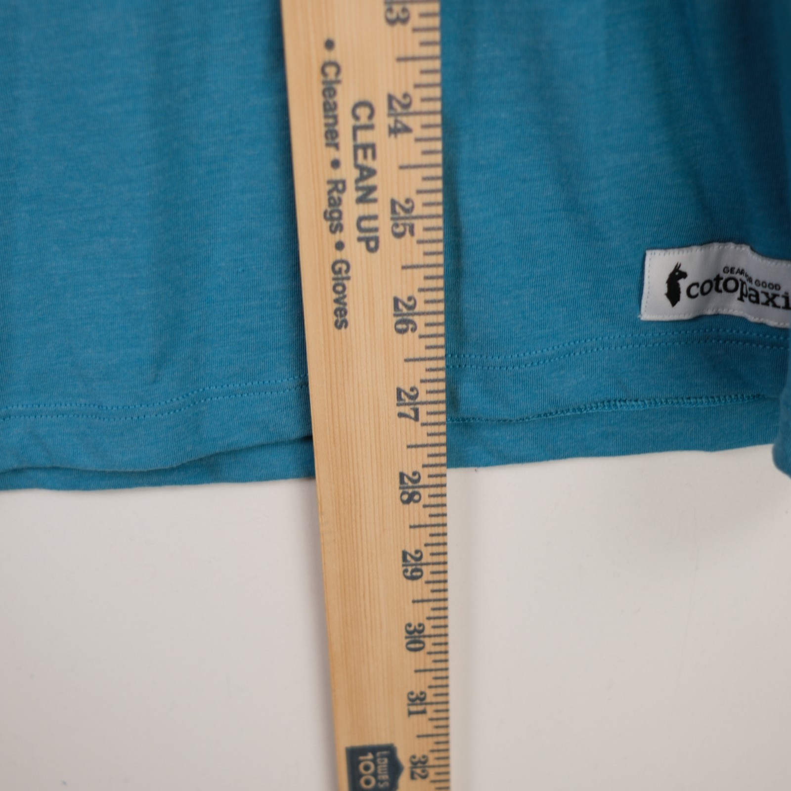 Cotopaxi Paseo Travel Pocket T-Shirt Blue Tencel Quick Dry Hiking Men's M gallery