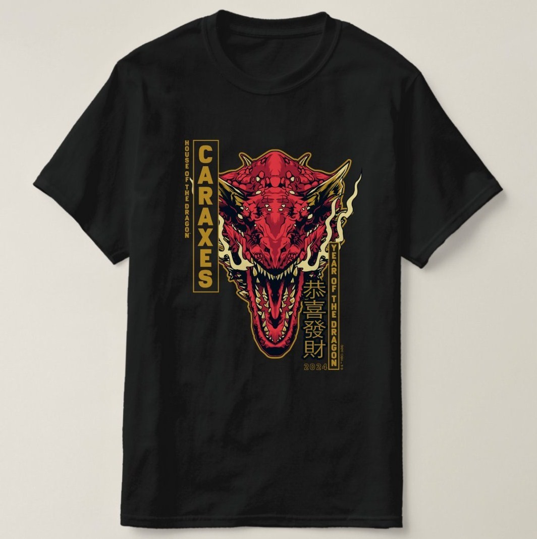House of the Dragon T-Shirt 180 GSM | 100% Cotton DTG Print