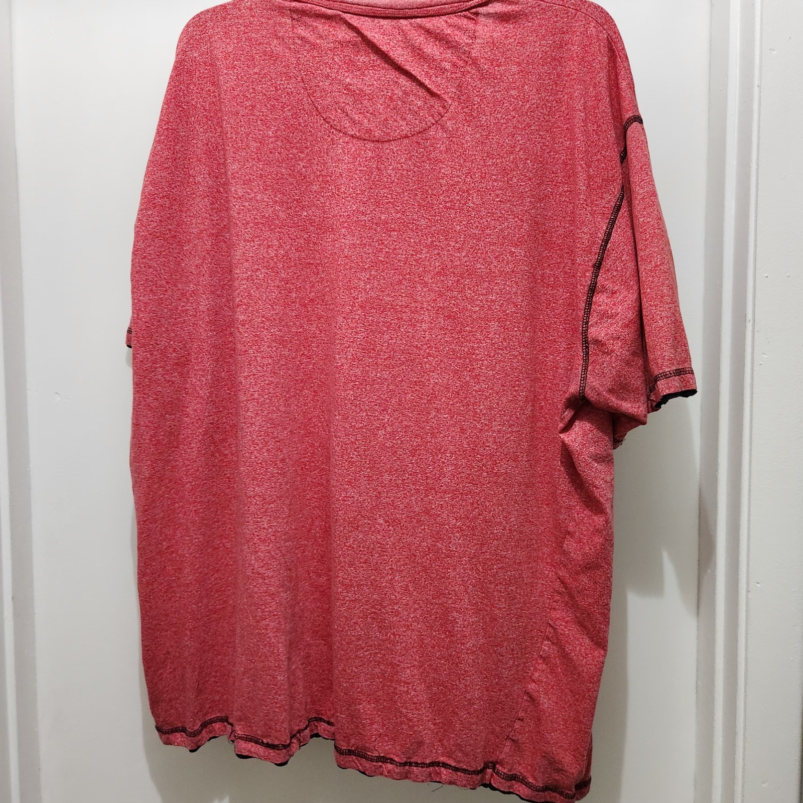 Quilted Giraffe Red Mens Sz 5x Graphic Short Sleeve T-Shirt gallery