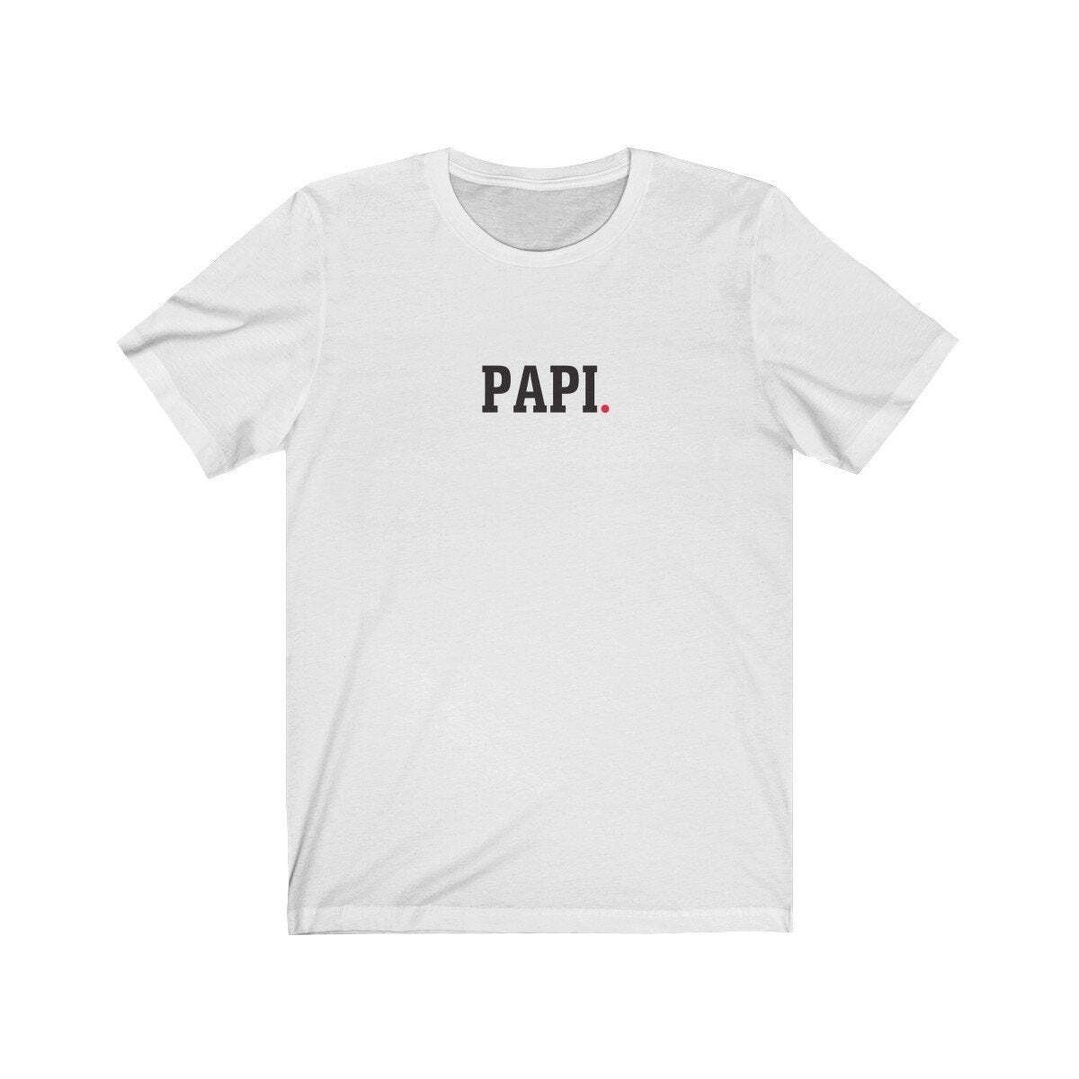 PAPI (t-shirt) - tee graphic statement - Black White Grey Red gallery
