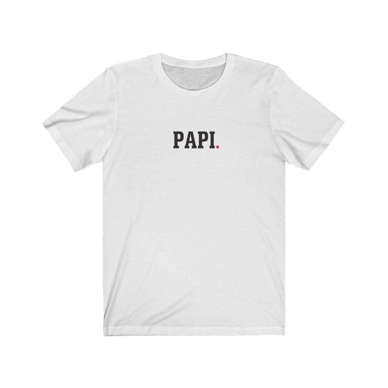 PAPI (t-shirt) - tee graphic statement - Black White Grey Red gallery
