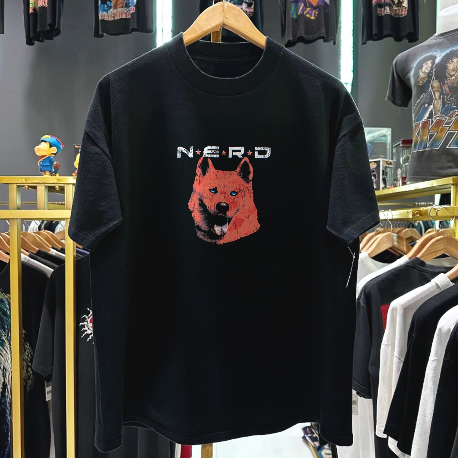 2004 N E R D Fly Or Die Promo T-Shirt Black XXL gallery