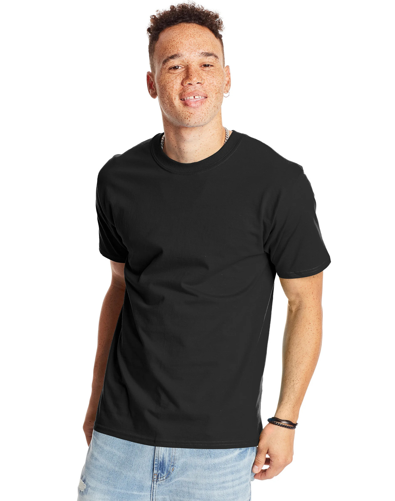 Hanes Beefy-T Unisex Heavyweight Cotton T-Shirt (Big & Tall Sizes Available) gallery