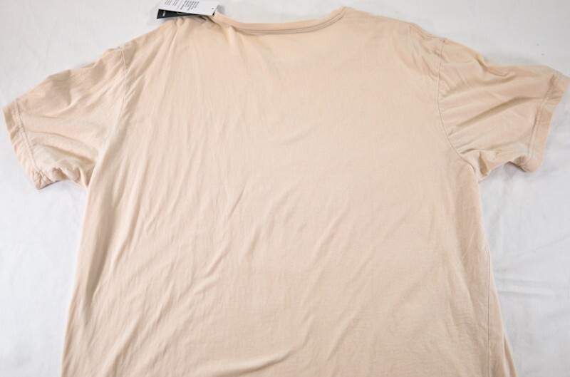 men's Original Use size XL T-shirt pull-on short sleeve tan 100% cotton gallery