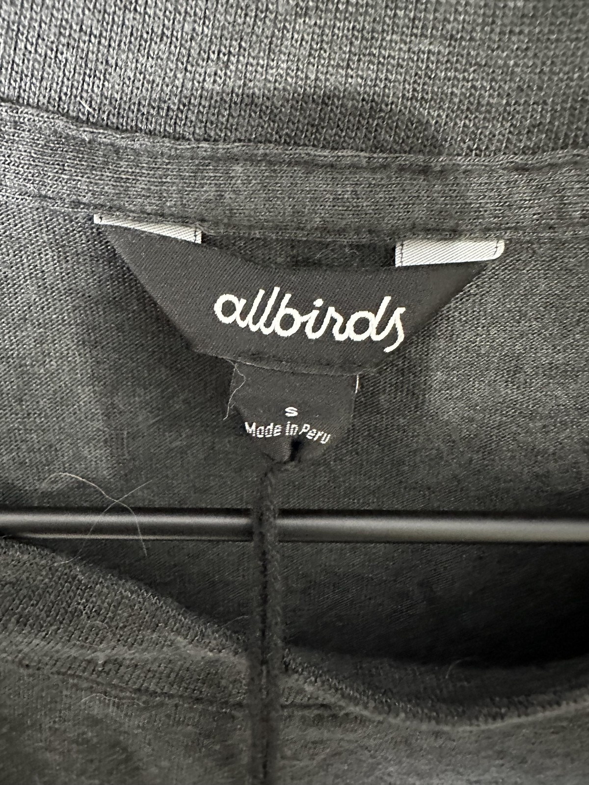 Allbirds Shirt Mens Small Gray TrinoXO Tee Classic Holiday Graphic Merino Wool gallery