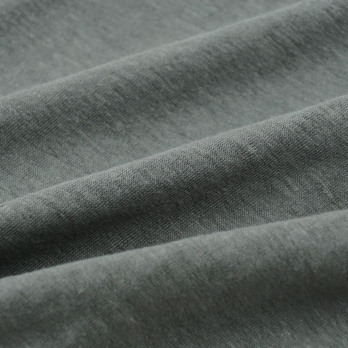 Fedeli Gray-Green Lightweight Stretch Linen T-Shirt XXL (Eu 56) NWT Tee gallery