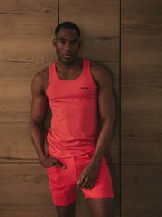CODE22 Comfort Stretch Vest, Breathable Modal, Sleeveless, Round Neck, Racerback