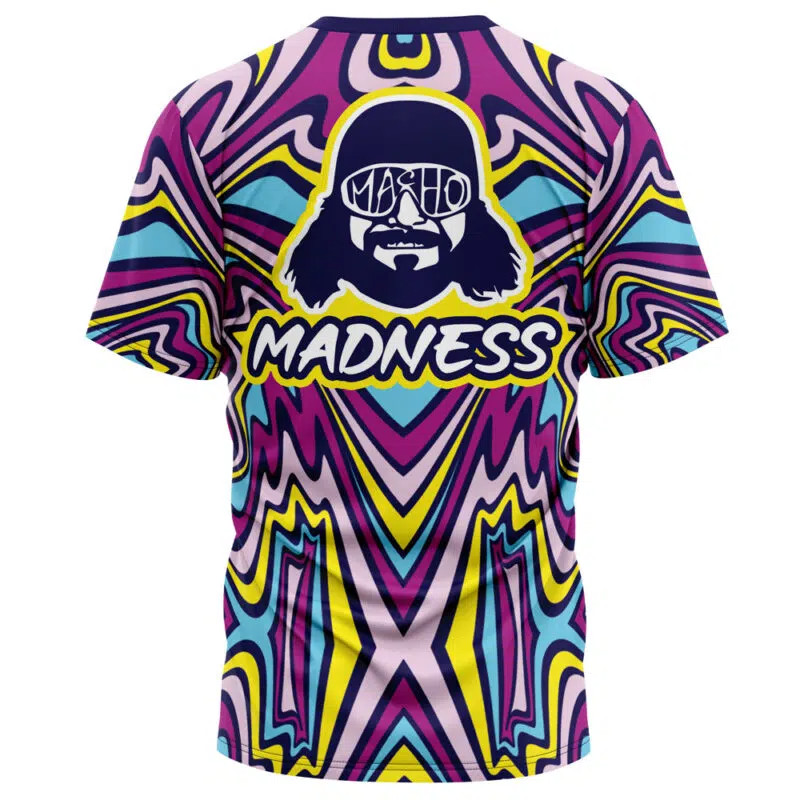 The Cream of the Crop Trippy Macho Man Retro Wrestling 3D AOP T-Shirt TT827 gallery