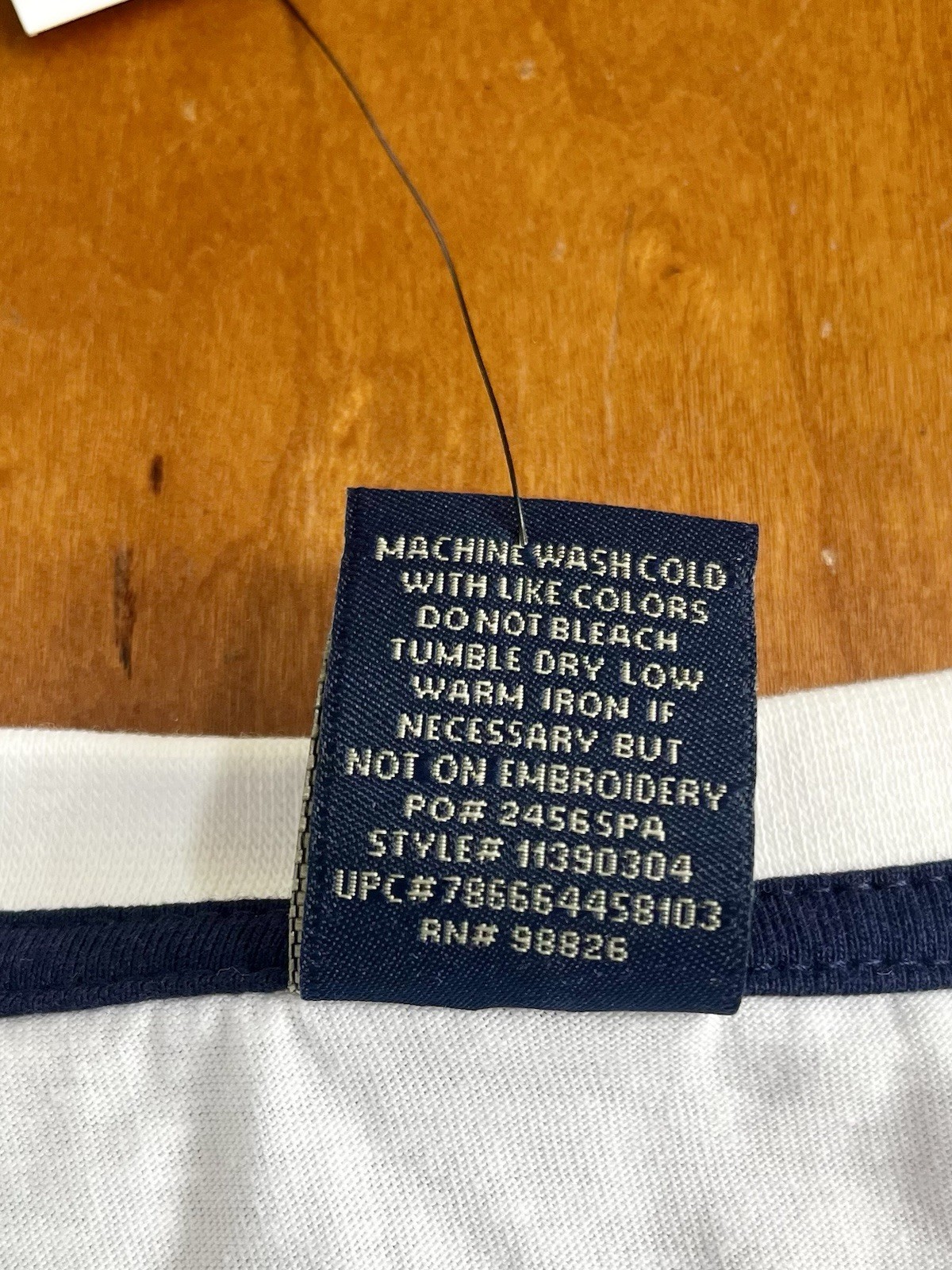 NWT U.S. Polo Assn. Men's Solid V-Neck Short Sleeve Cotton T-Shirt in White, XXL gallery