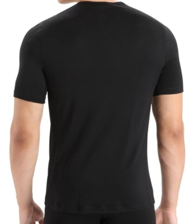 Men's 200 Oasis Ss Crewe Black New With Tags Large 