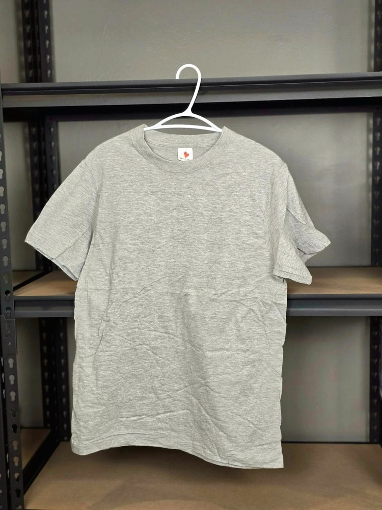 Blank T-Shirts 60/40 Cotton-Poly – 3 pack Tee Bundle – Grey & Charcoal