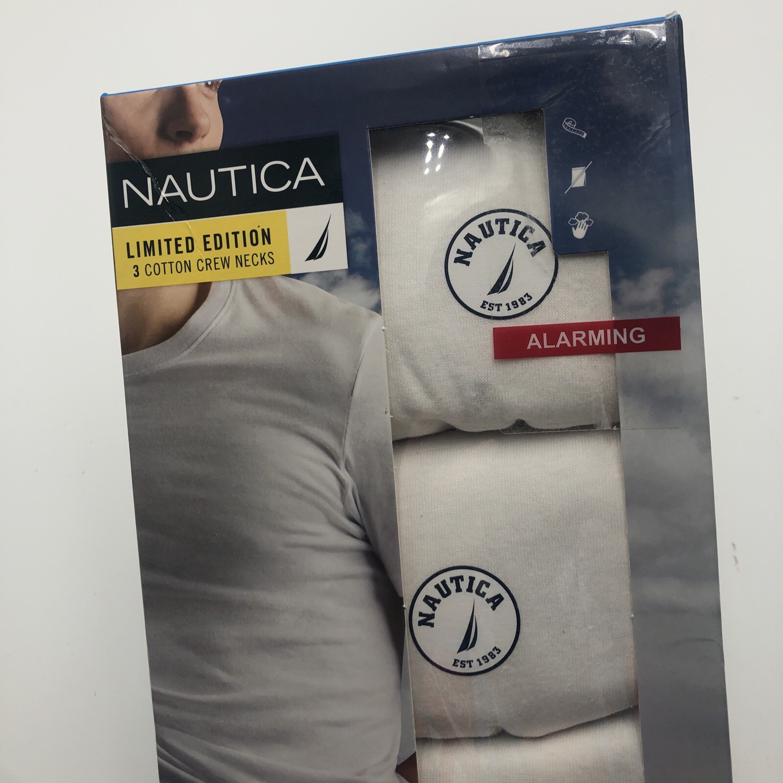 Nautical Limited Edition 3 Cotton Crew Necks T-shirts New In Box Size S 34-36 gallery