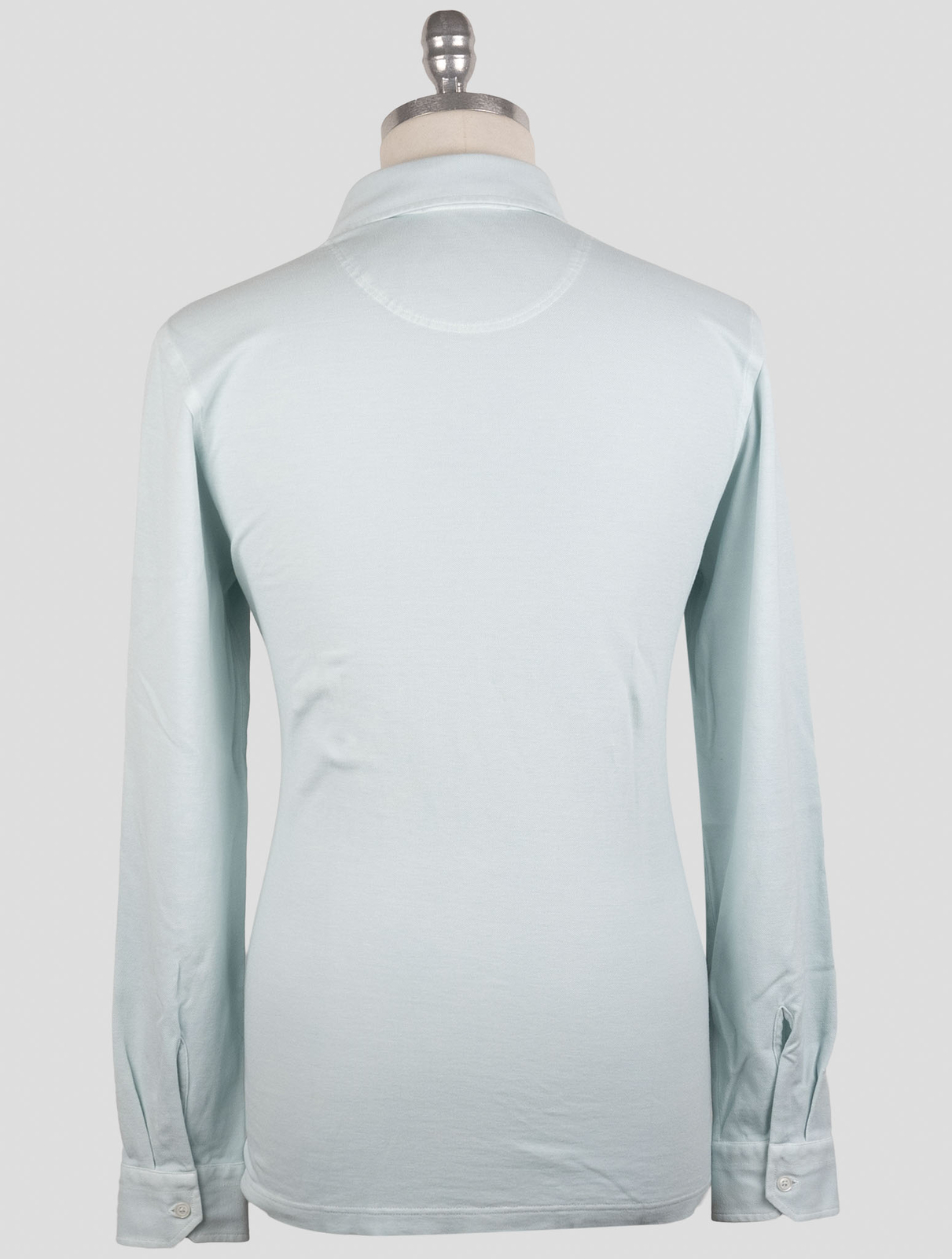 NEW GRAN SASSO LIGHT GREEN COTTON SHIRT EU 56 - US 46 - 2XL G3S97 gallery