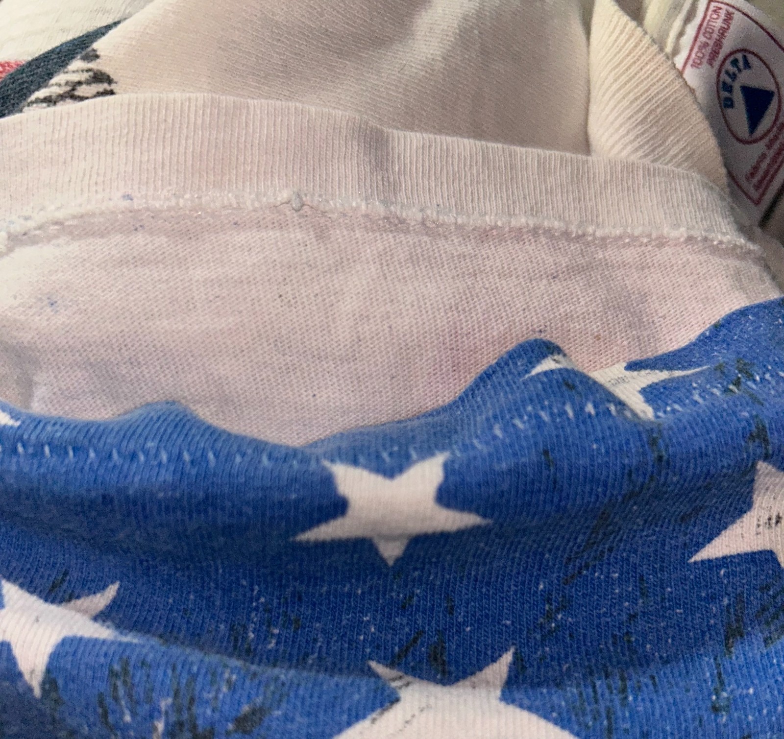 Vintage All Over Print Attacking American Bald Eagle Tee Shirt DELTA XL X large gallery