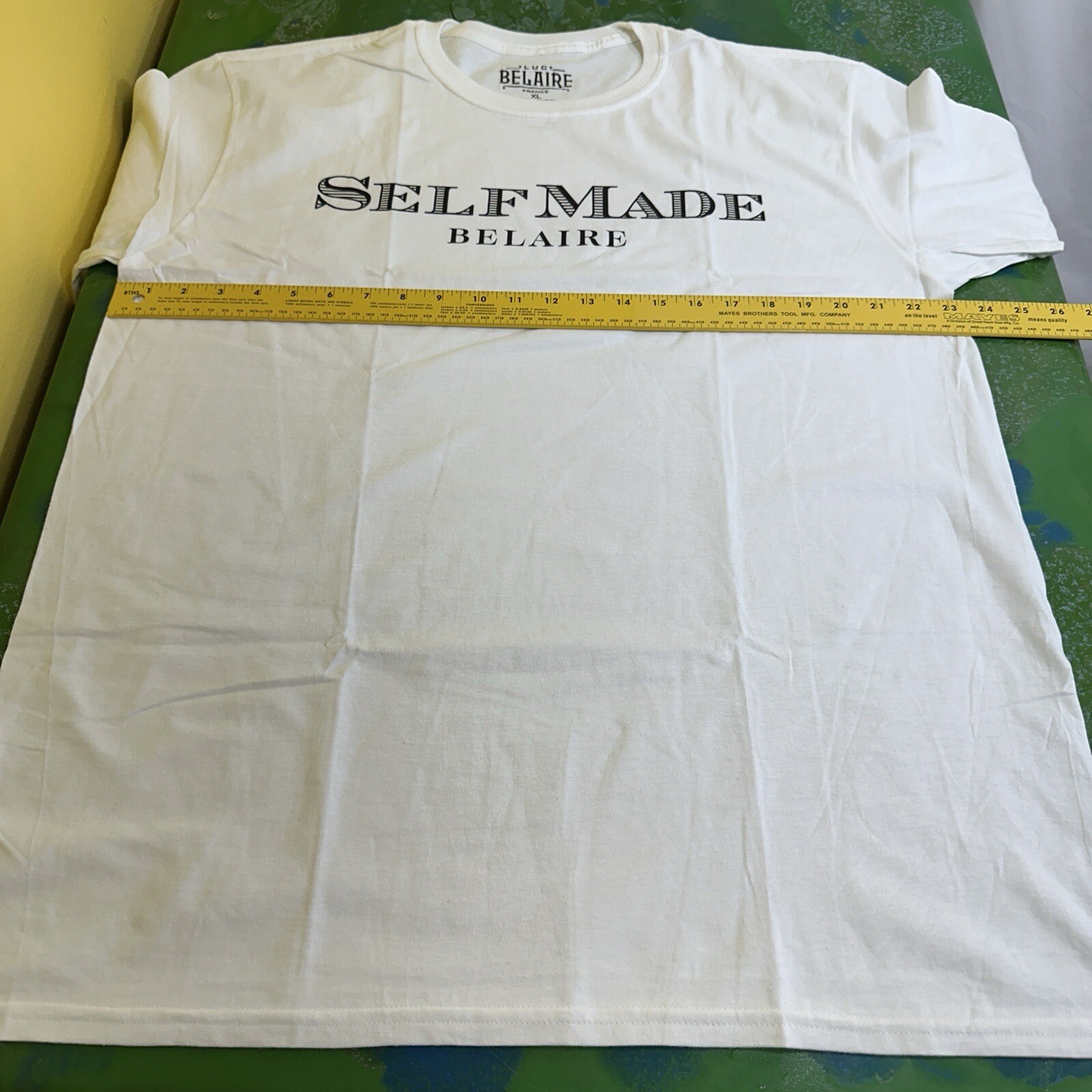 Luc Belaire T-Shirt XL France Self Made White Wine Tee NEW Rick Ross Lil Wayne gallery