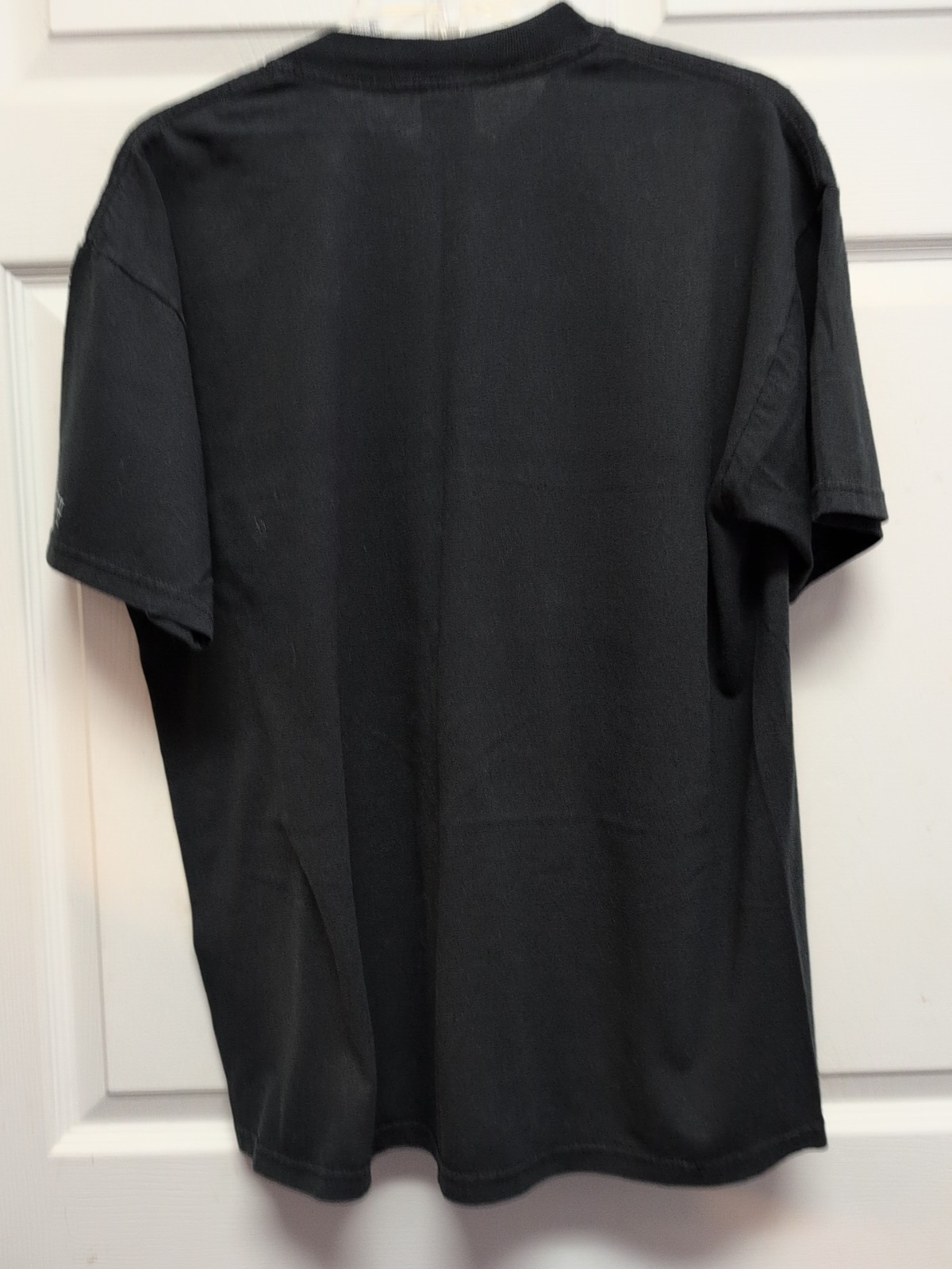 Indian Motif Mens T Shirt Size L. Black Short Sleeve Buffalos gallery