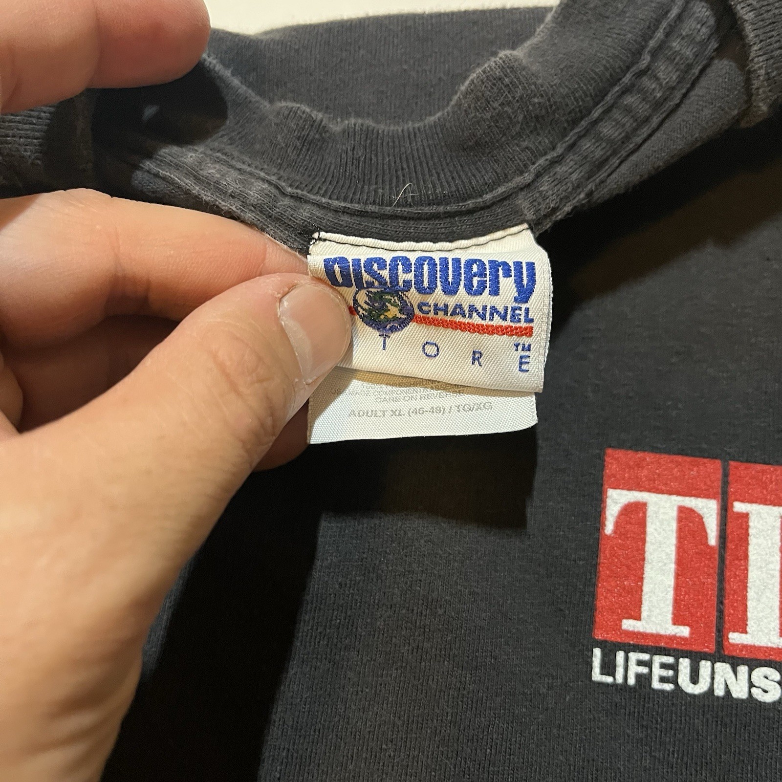 Vtg Trading Spaces TLC Discovery Channel Store T-Shirt Men's XL gallery