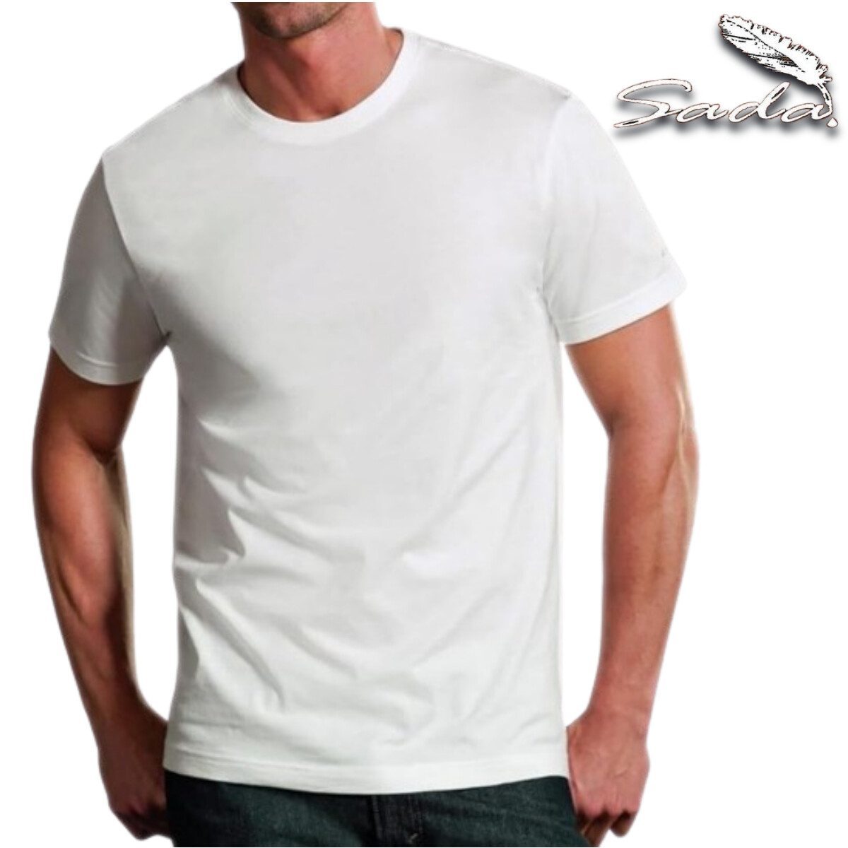 Sada Crew-neck T-shirt Short-sleeve (1-Dozen/ 12pc) gallery