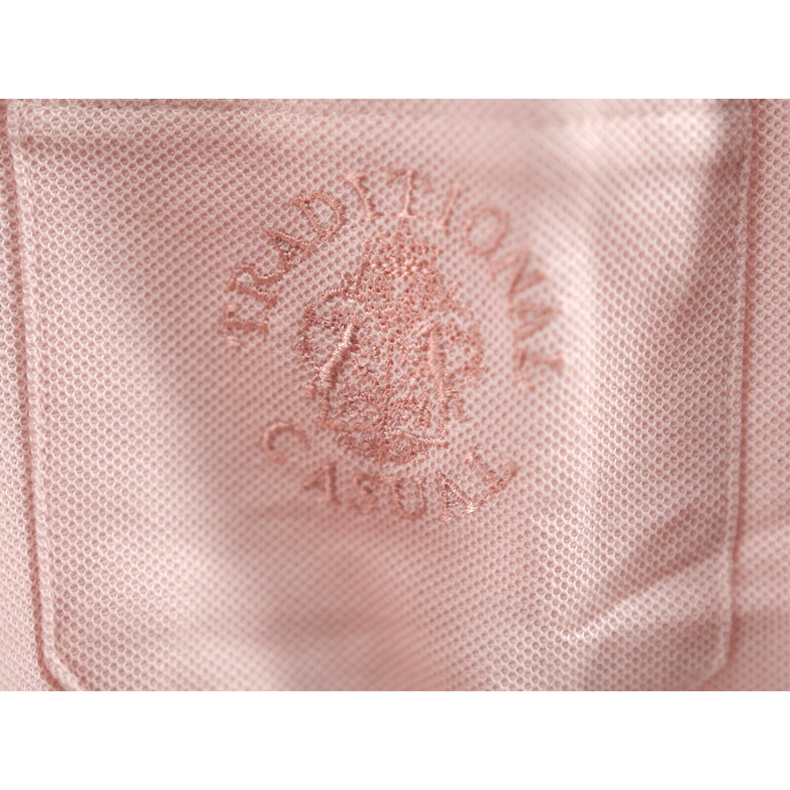 Vintage MARIO GIOVANNI Italy Short Sleeve Polo T-Shirt Pink M Made in Japan Rare gallery