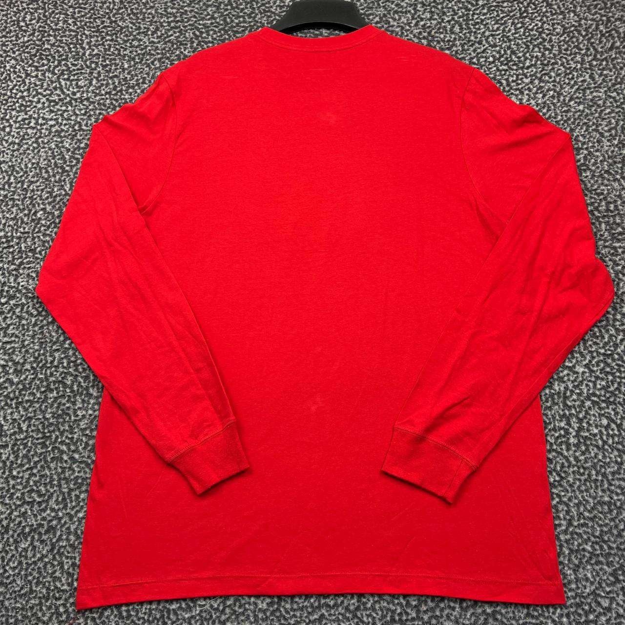 Nike Shirt Men Large Red Georgia Bulldogs Long Sleeve Crew Neck Cotton New L gallery