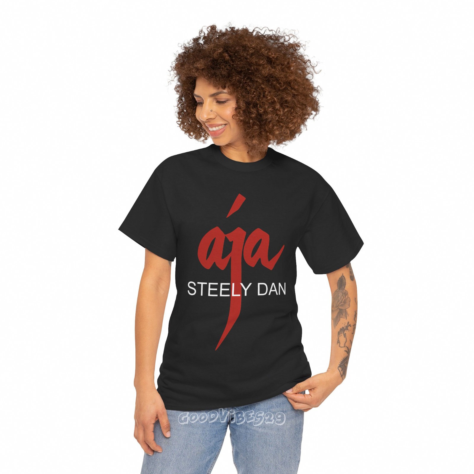 Steely Dan Aja 90s Vintage Style Music Fan Retro S-5XL T-Shirt Men Women Unisex gallery