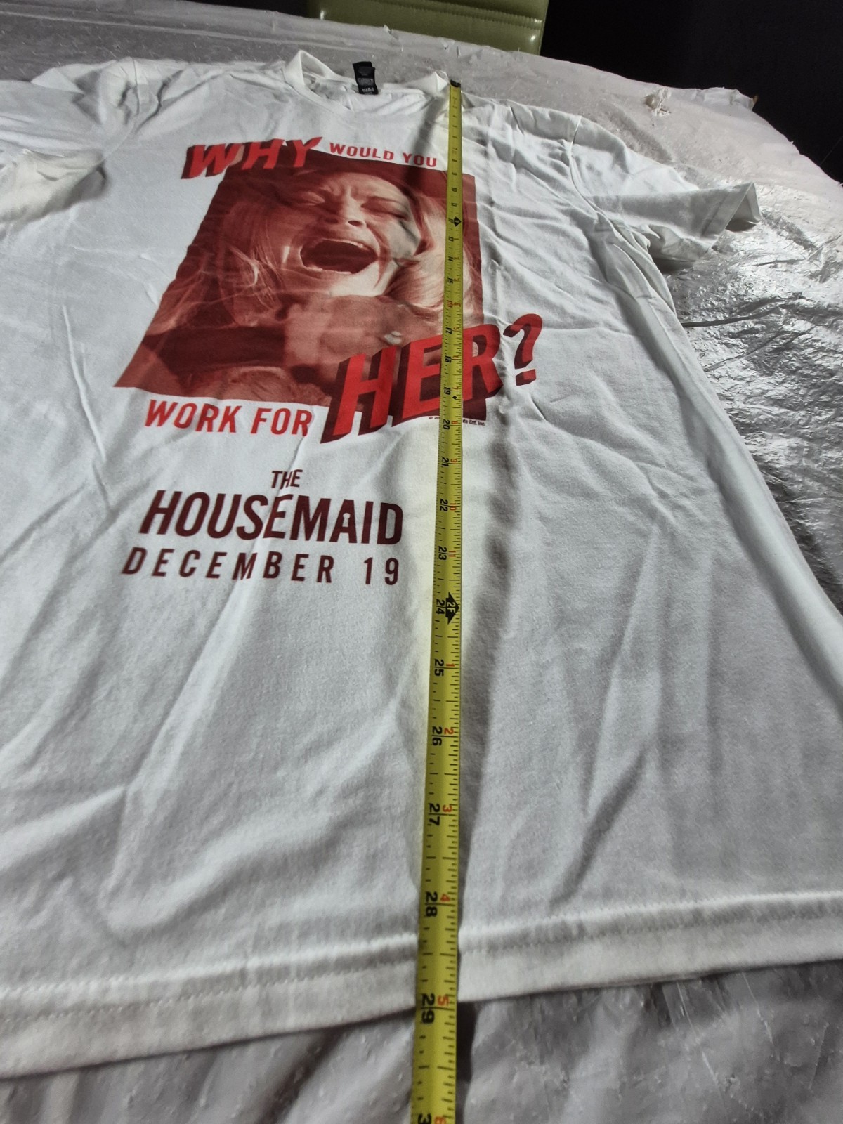 The Housemaid Cinemark Exclusive Amanda Seyfried Movie Promo White TShirt Medium gallery