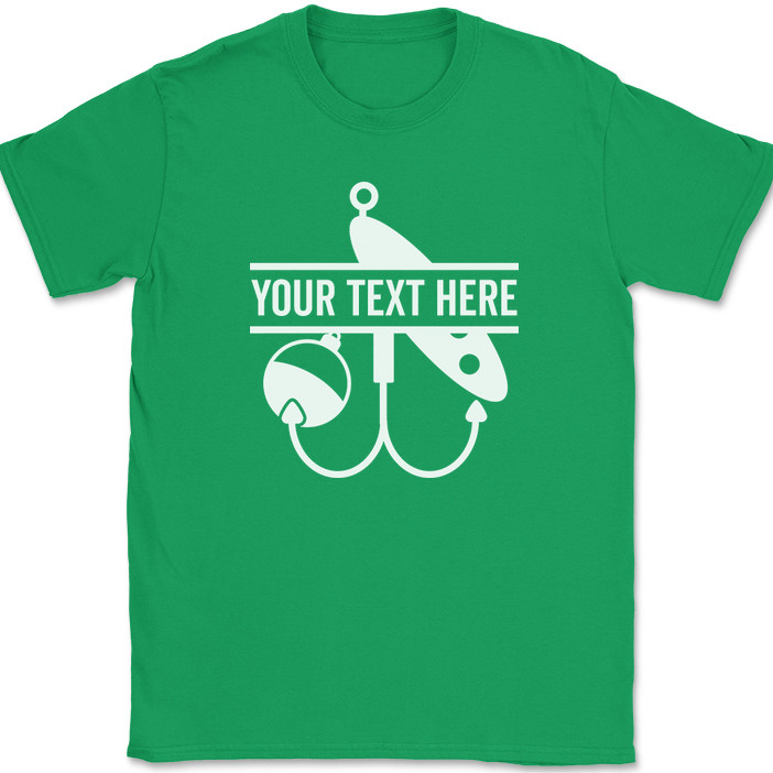 Fishing Your Text Here Custom T-Shirt Personalized Group Trip Tee gallery