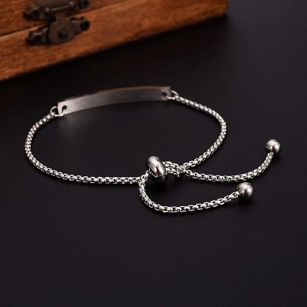 Dainty Cuff Bracelet - REMEMBER WHO YOU ARE - Bracelets Bachelor Party Gift I... gallery