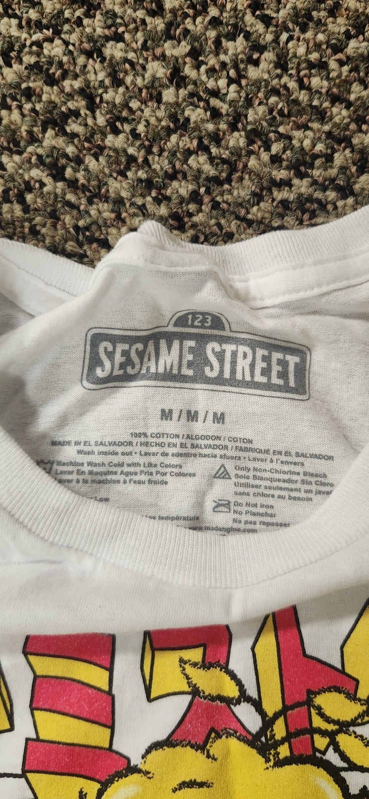 Sesame Street Japanese promo tshirt size medium RARE. Keep The Streets Smiling gallery