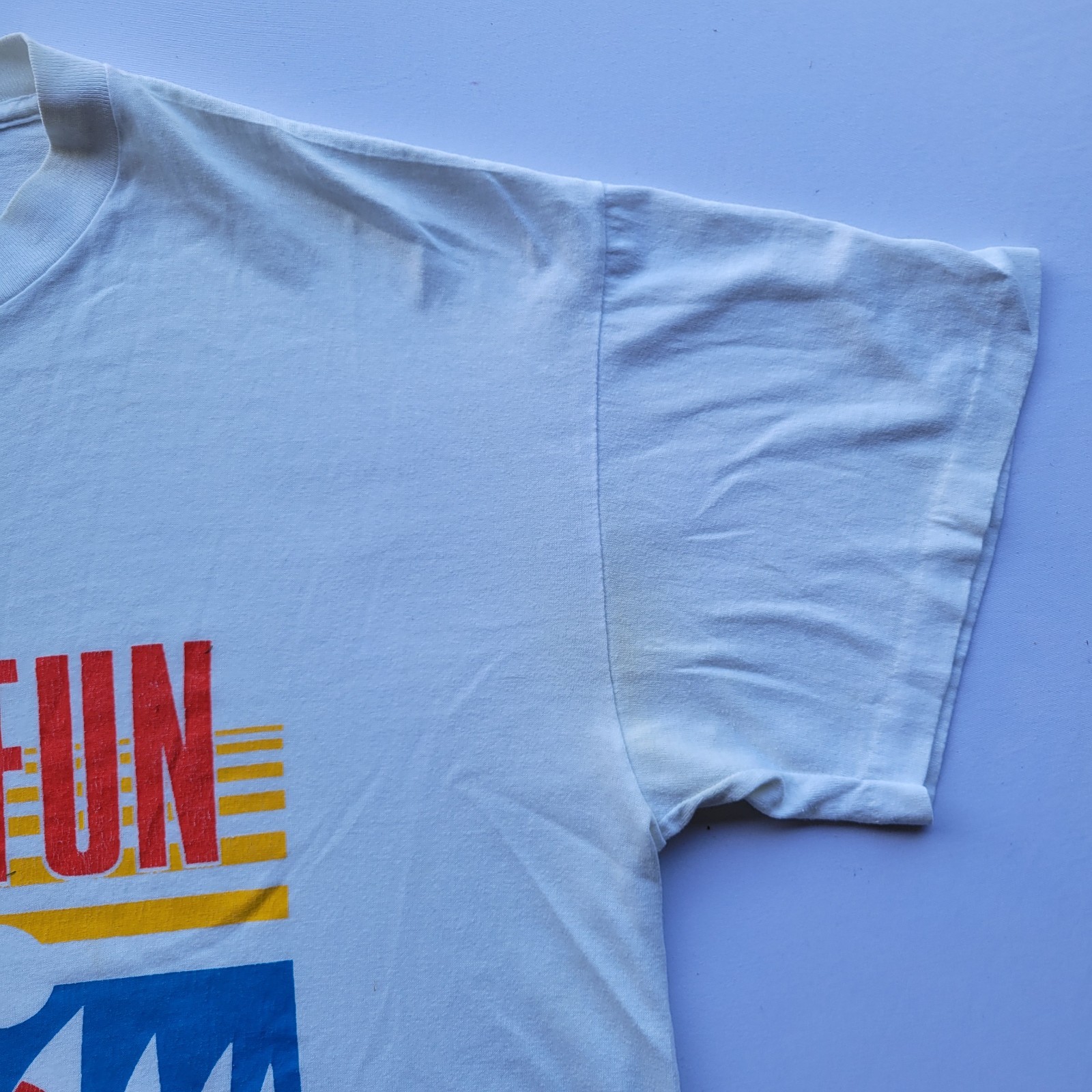 TeeJays Hef-T Single Stitch Air Waves 1988 Destination Graphic XL T-shirt gallery
