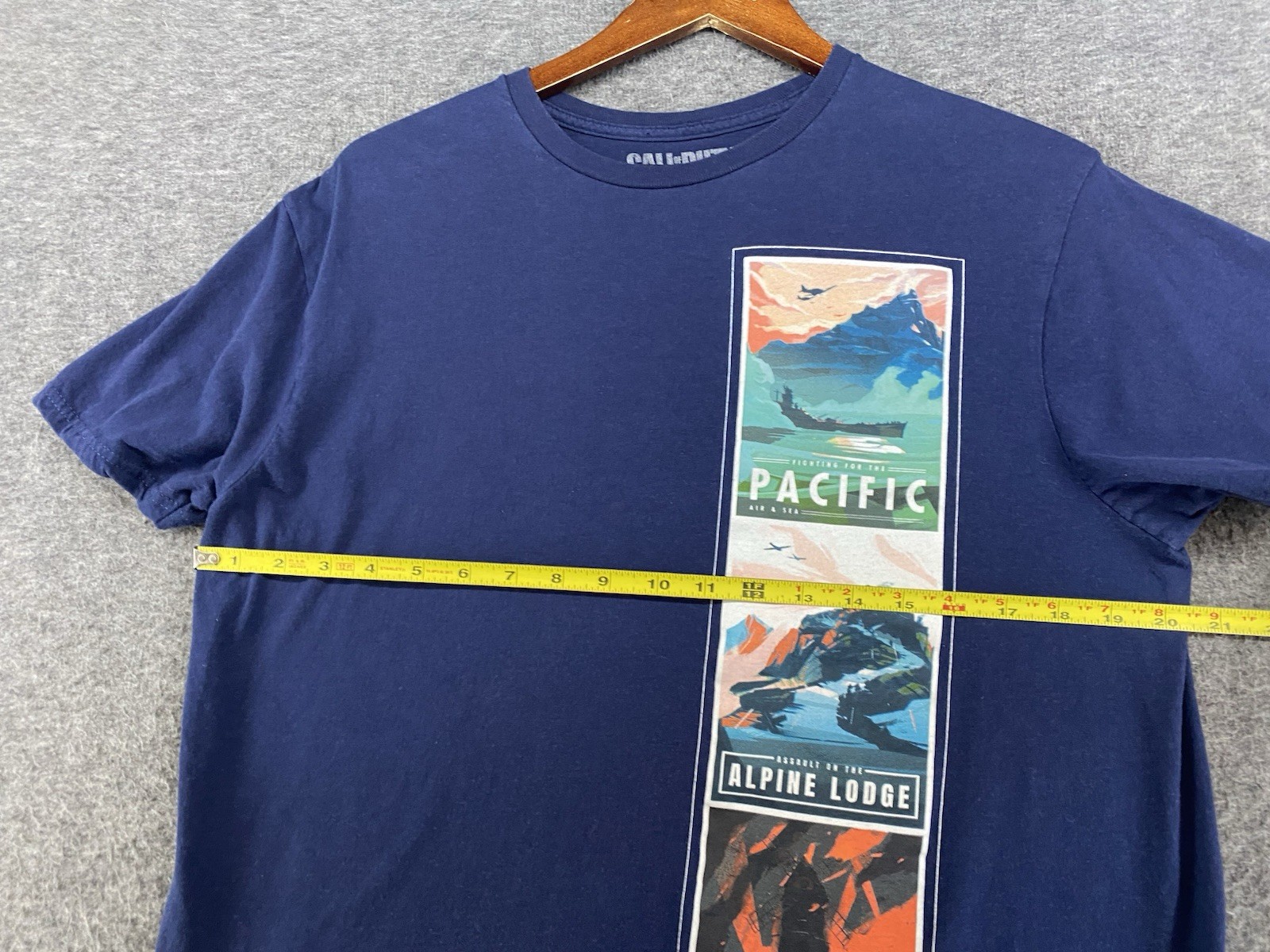 Call Of Duty Vanguard Shirt Mens Large Pacific Alpine Lodge Rendezvous Promo gallery