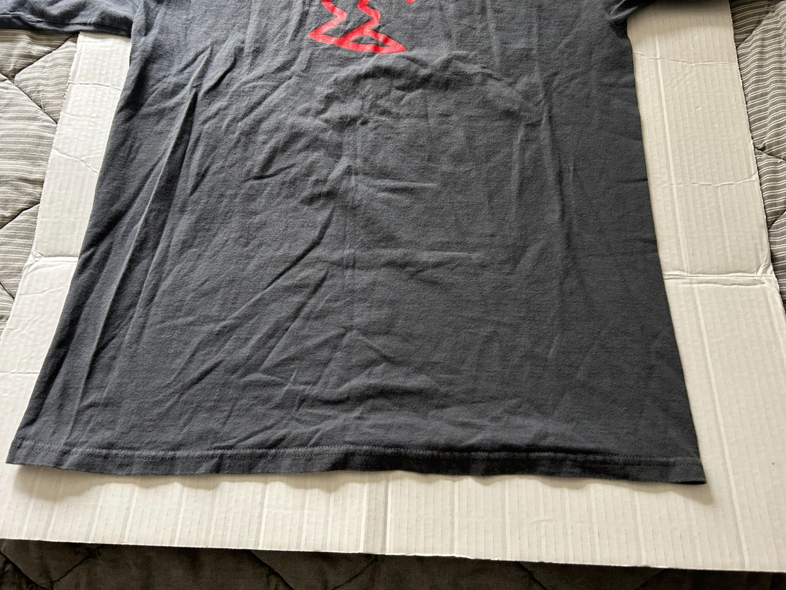 DA HUI HAWAII VINTAGE SIZE L GRAY SHORT SLEEVE T-SHIRT.SEE DESCRIPTION gallery