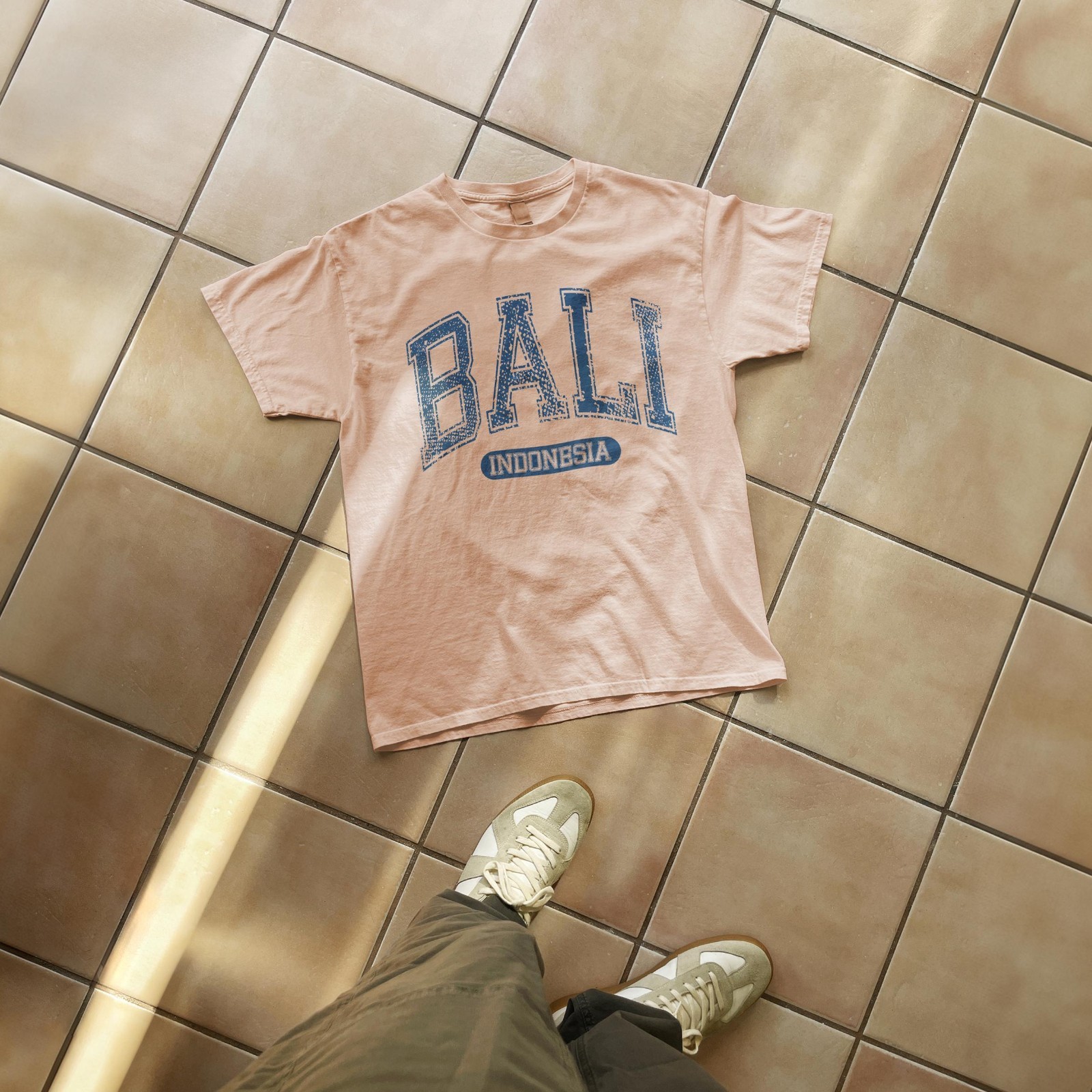 Bali Indonesia Classic Varsity Style T-Shirt SummerVintage Retro Tee gallery