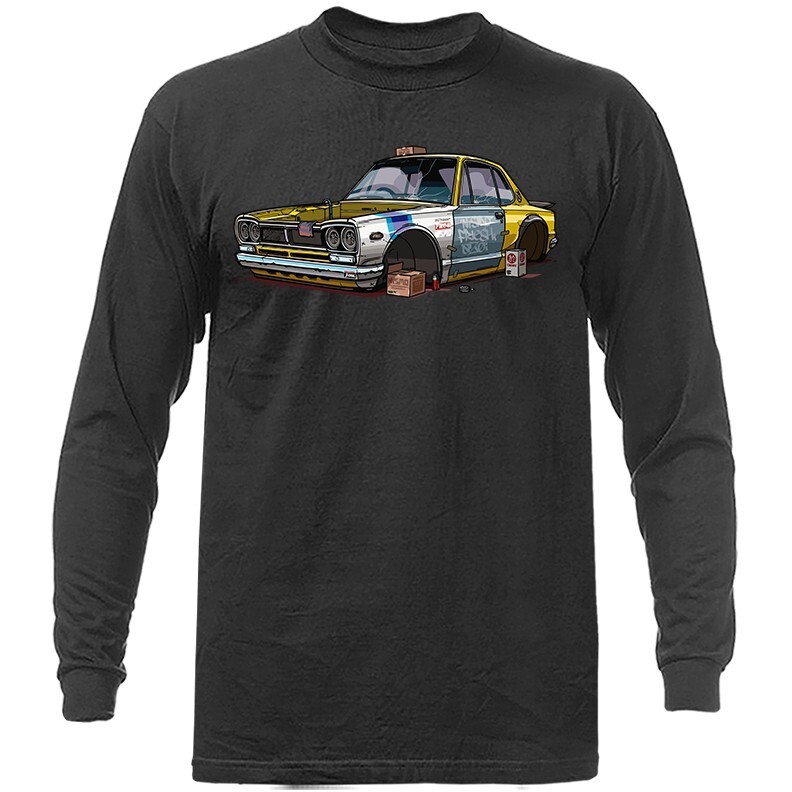 Carro Desecho Imported Tuned Custom Sports Car Long Sleeve gallery