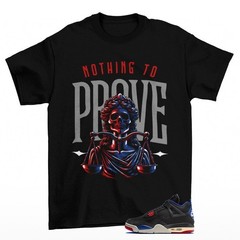 Proof Sneaker Shirt Black to Match Jordan 4 Retro Rare Air FV5029-003