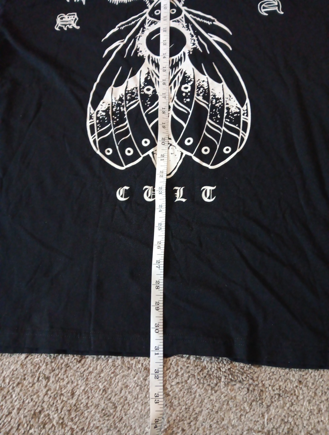 NWT Black Craft Cult Shirt Mens 2XL Short Sleeve Black Goth Punk *read* gallery