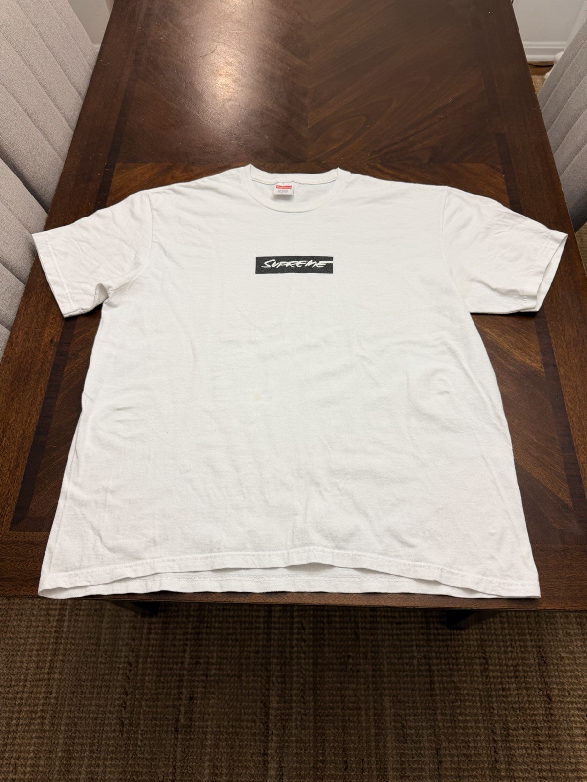Supreme Futura Box Logo SS24 Black T Shirt Size Large