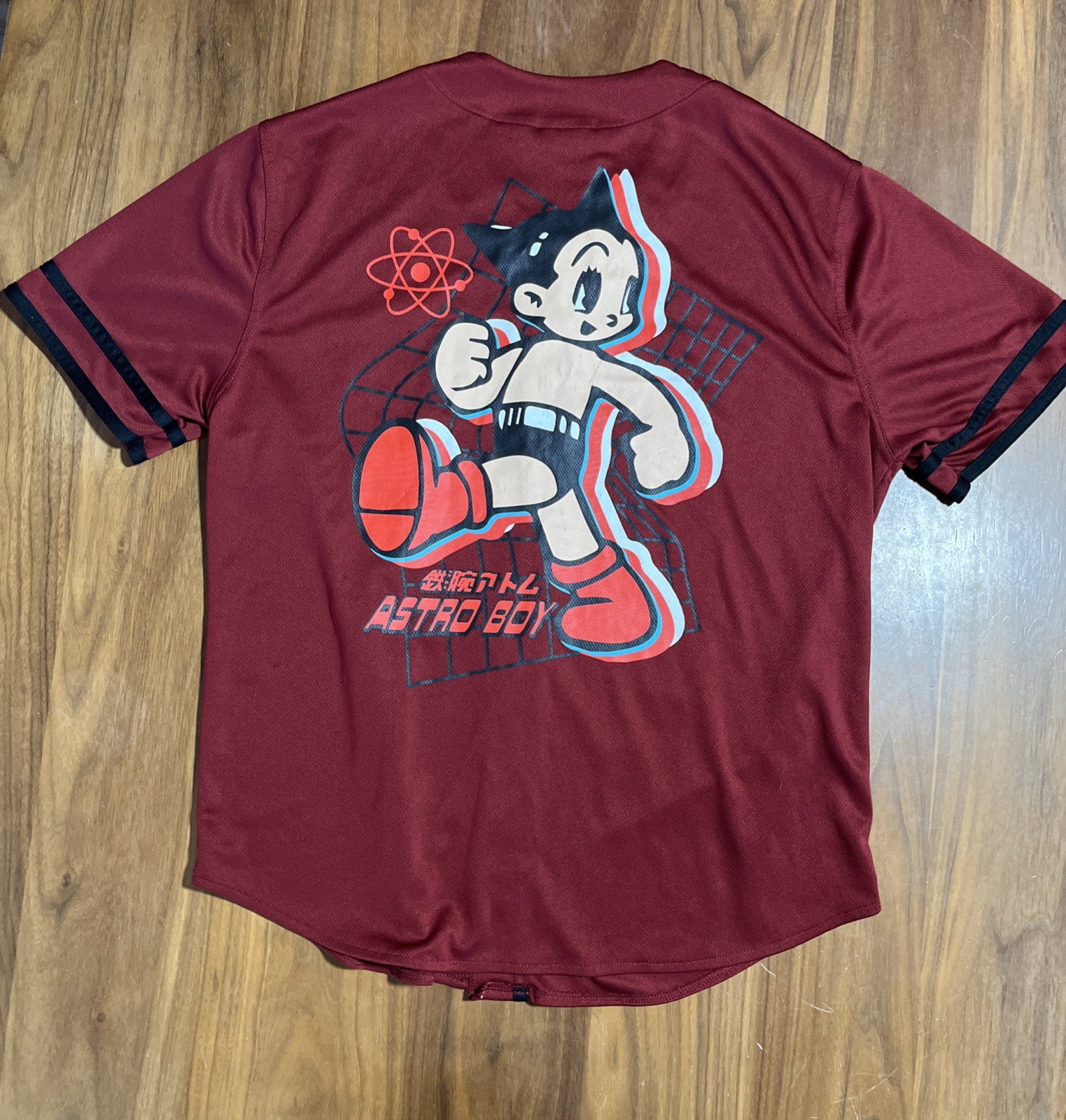 Astro-Boy Baseball Jersey Size Large Isaac Morris Limited Mighty Atom Zoom gallery