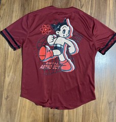 Astro-Boy Baseball Jersey Size Large Isaac Morris Limited Mighty Atom Zoom