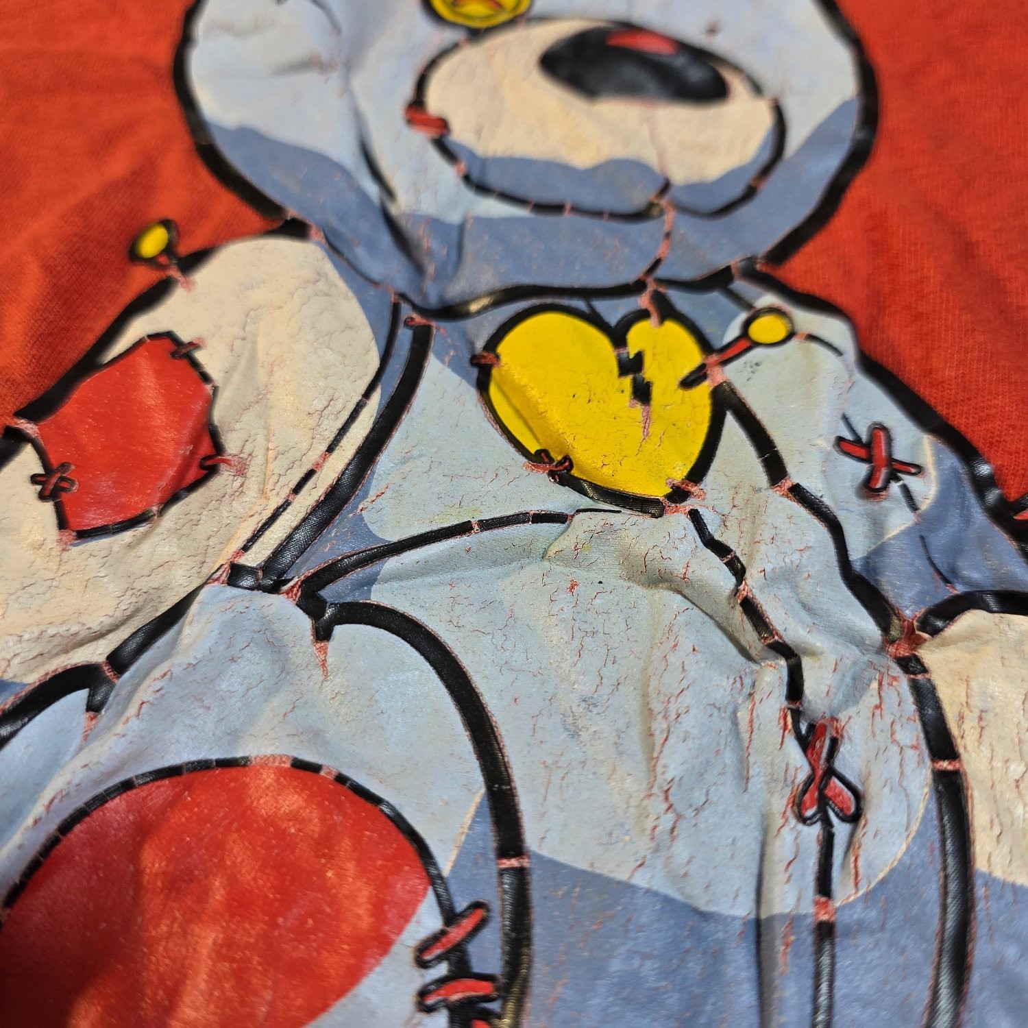 Southpole Original Series New Legend Voodoo Teddy Bear T-Shirt Red White XL gallery