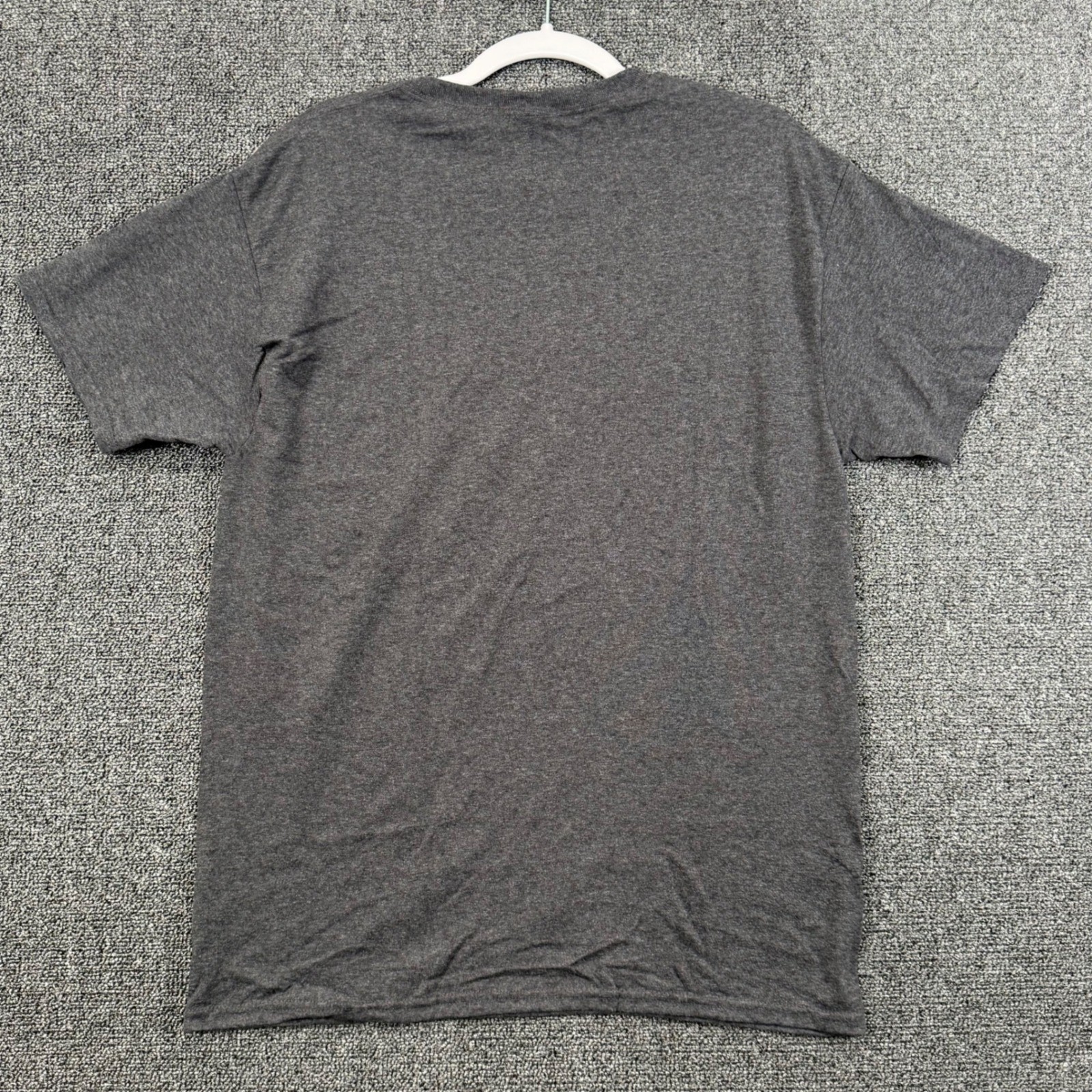 Hanes Mens M 4 Pack T-Shirt Charcoal Heather Grey Comfort Soft Basic Essential gallery