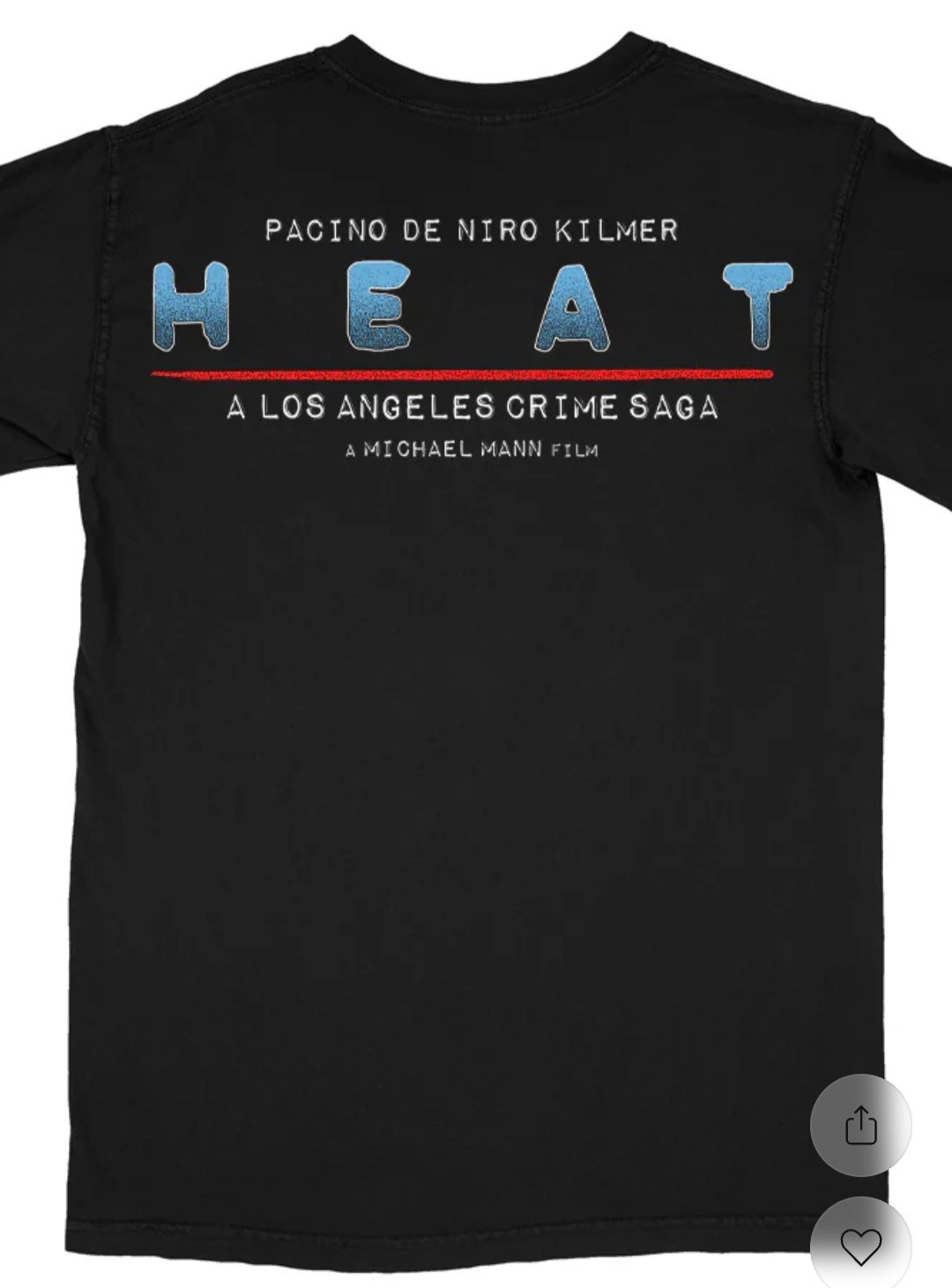 Rucking Fotten Michael Mann Heat Val Kilmer 30 Seconds Flat Men T-shirt Large L gallery