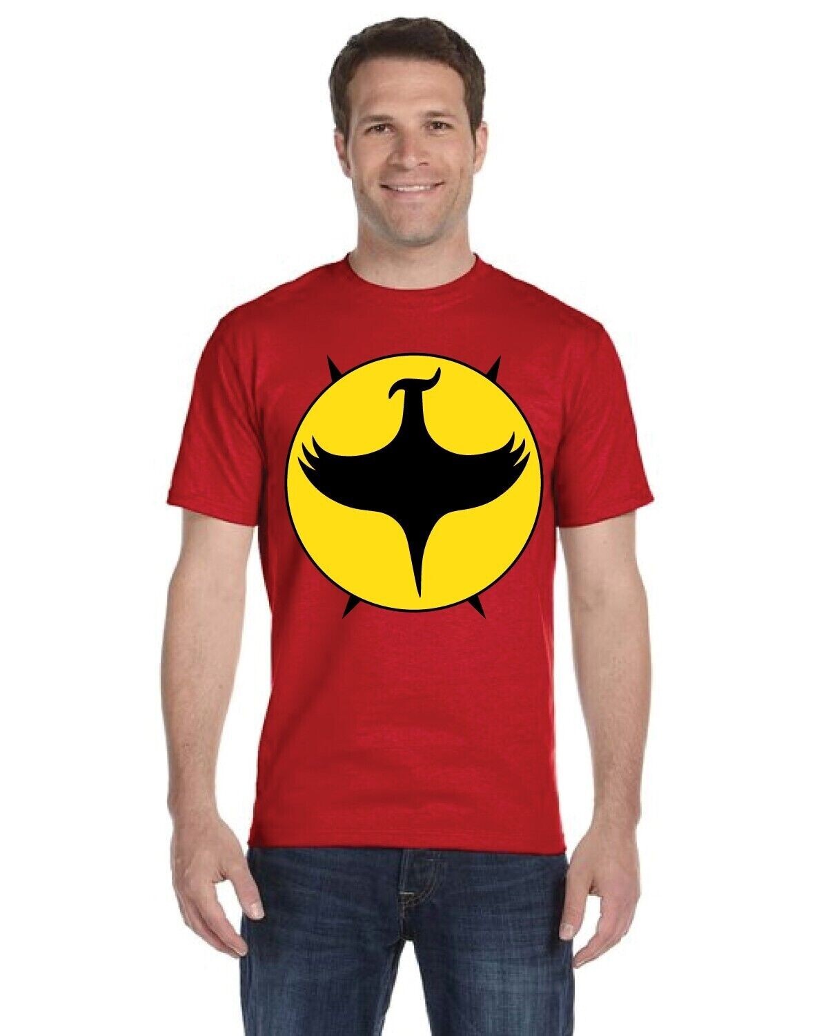 Zagor Shirt (Red T-Shirt With Yellow And Black Zagor Emblem, Size Large) gallery